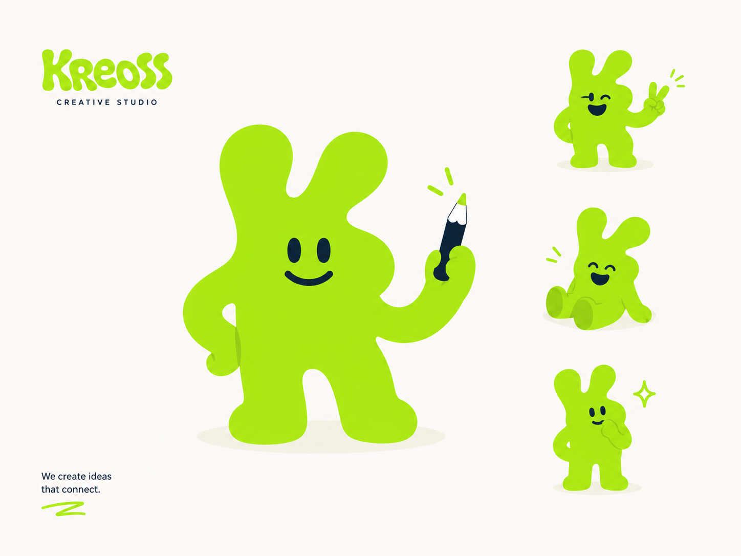 Digital illustration and concept art created by Kreoss for characters, brands and creative projects